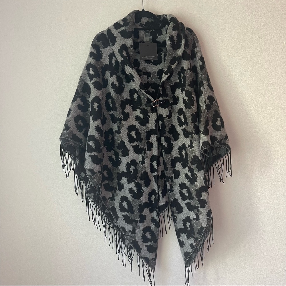 Cheetah Poncho
